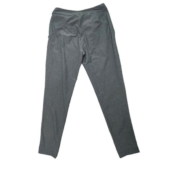 Lululemon Heathered Slate Gray Jet Crop Slim Pants Jogger Lounge Pants Women's 2 - Picture 2 of 6
